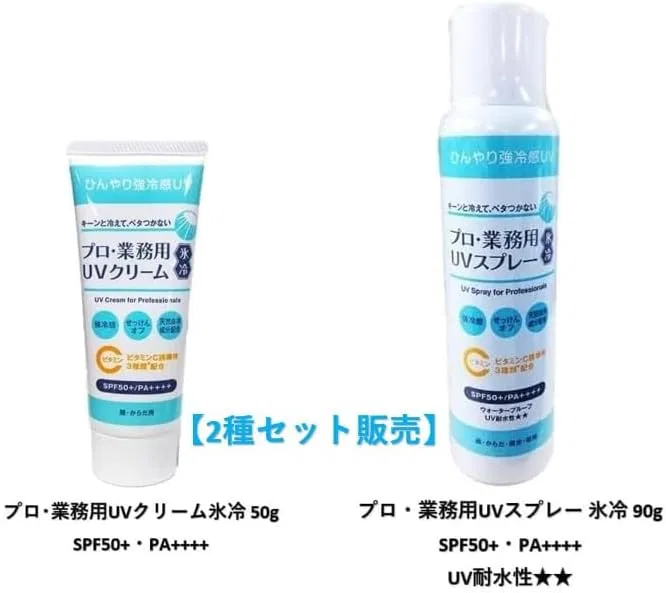 Набор из 2 средств: солнцезащитный крем SPF50+ 50 г и спрей SPF50+ 90 г, Professional Professional Use — фото 2