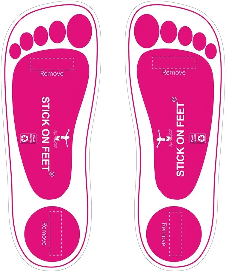 Спрей для загара ног ReneeTan Economy 60 (120) Pink, розовый Stickonfeet
