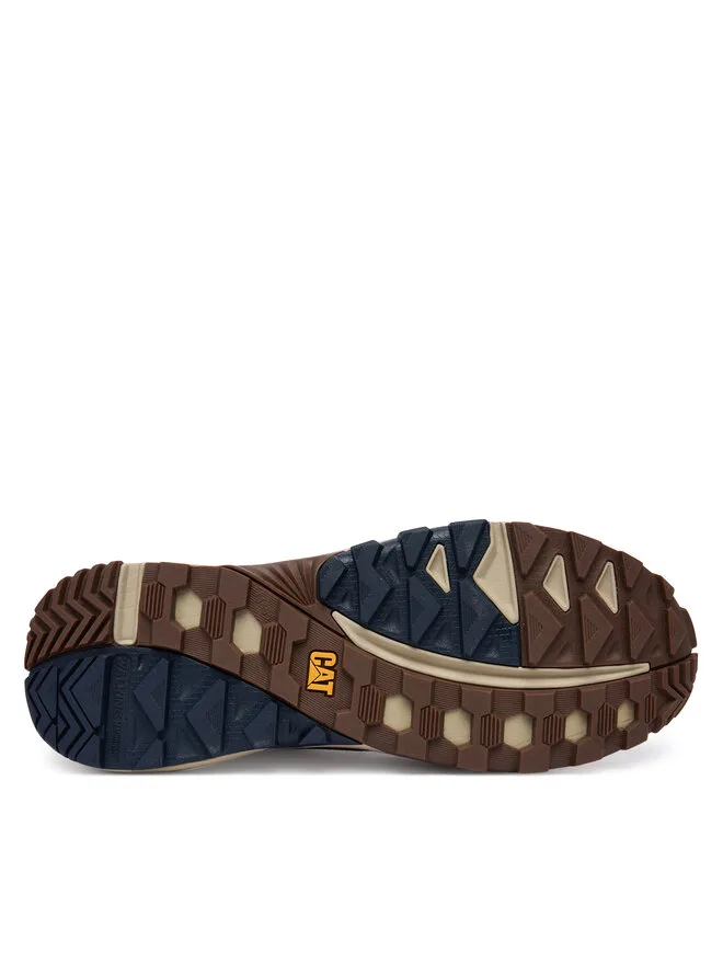 CAT Footwear Кроссовки Grapple Leather P726651 коричневые — фото 4