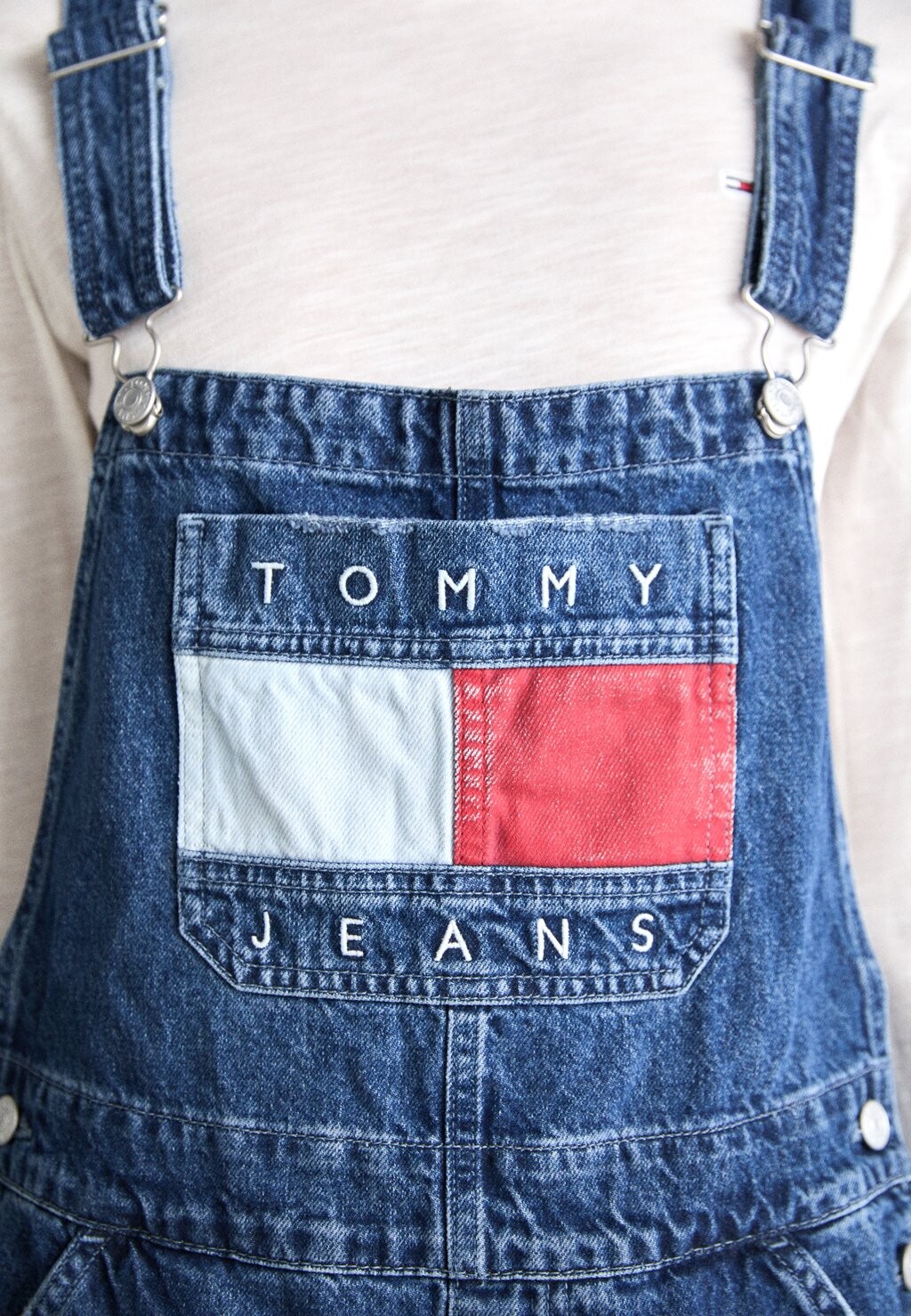 

Комбинезон DUNGAREE Tommy Jeans, синий деним