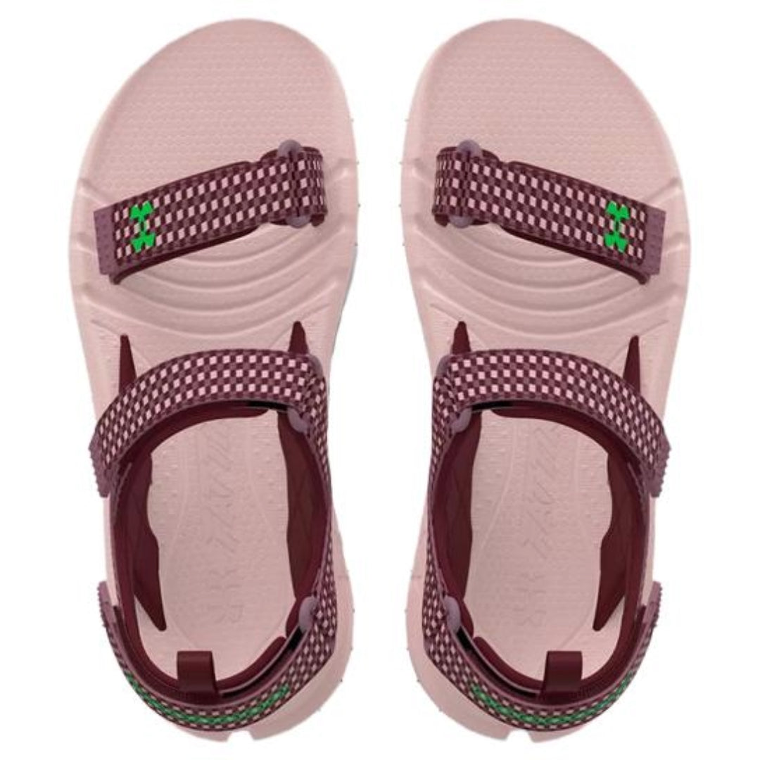 Сандалии Under Armour Fat Tire Hiking Sandal 'Burgundy Pink' — фото 2