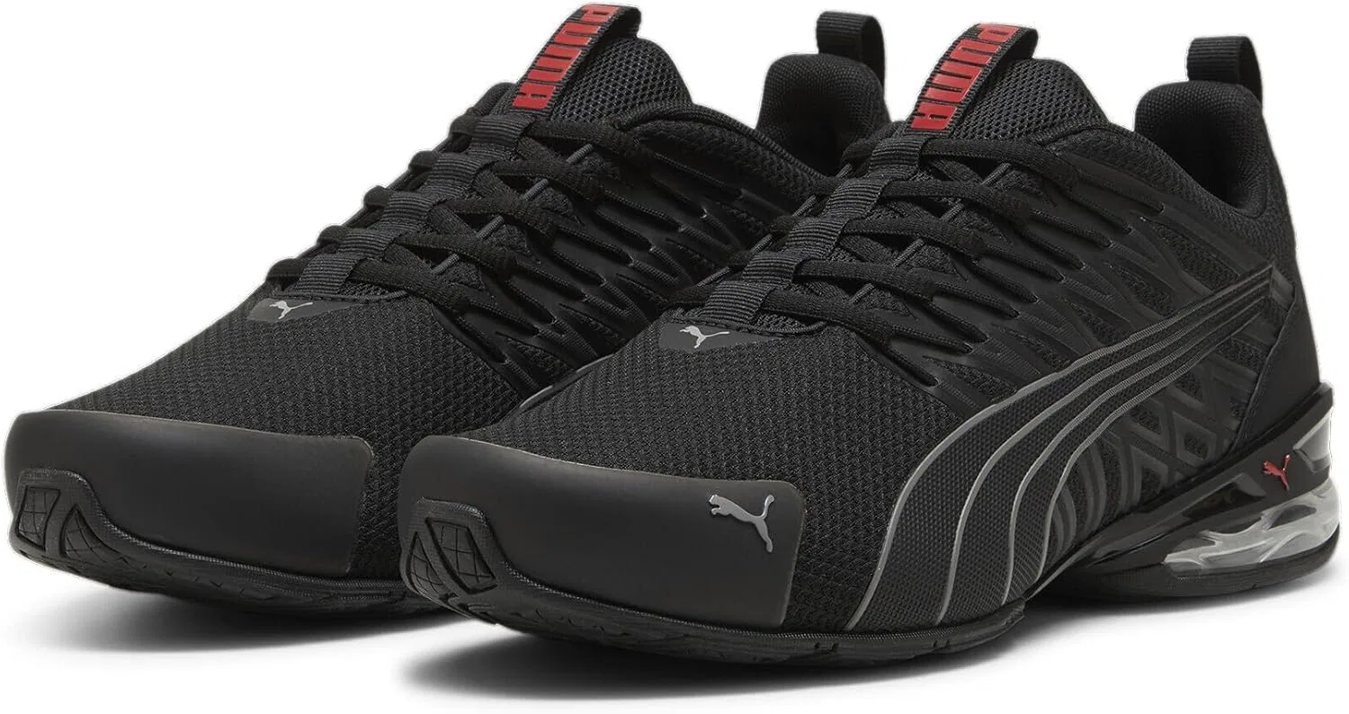 Мужские кроссовки PUMA Voltaic Evo Cross Trainers, Puma Black Stormy Slate For All Time Red — фото 2