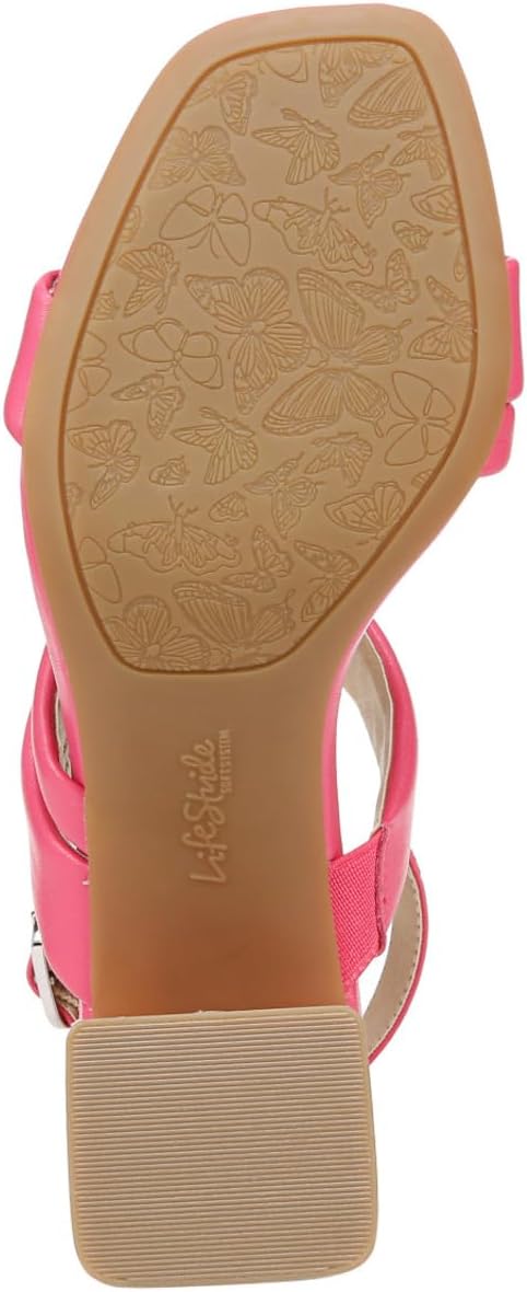 Туфли LifeStride Women's Celia Slingback Strappy Dress Sandals, French Pink — фото 3