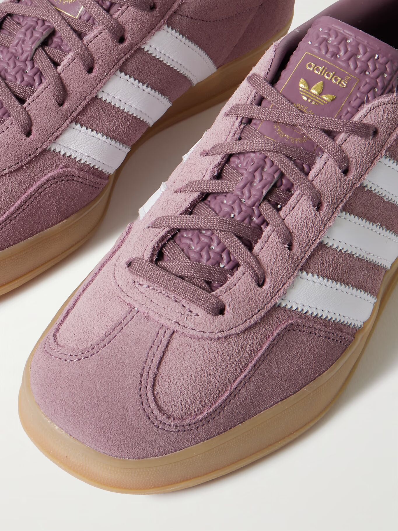 

Кроссовки Gazelle Indoor Suede ADIDAS ORIGINALS, фиолетовый