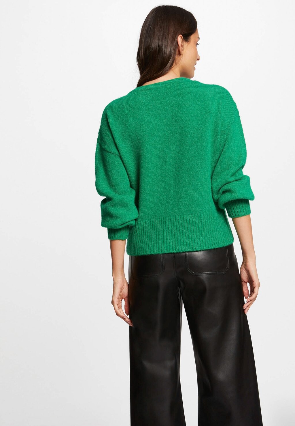 

Кардиган LONG-SLEEVED V-NECK Morgan, зеленый