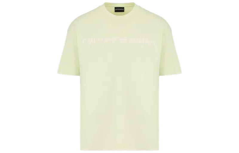

EMPORIO ARMANI Футболка мужская светло-желтая