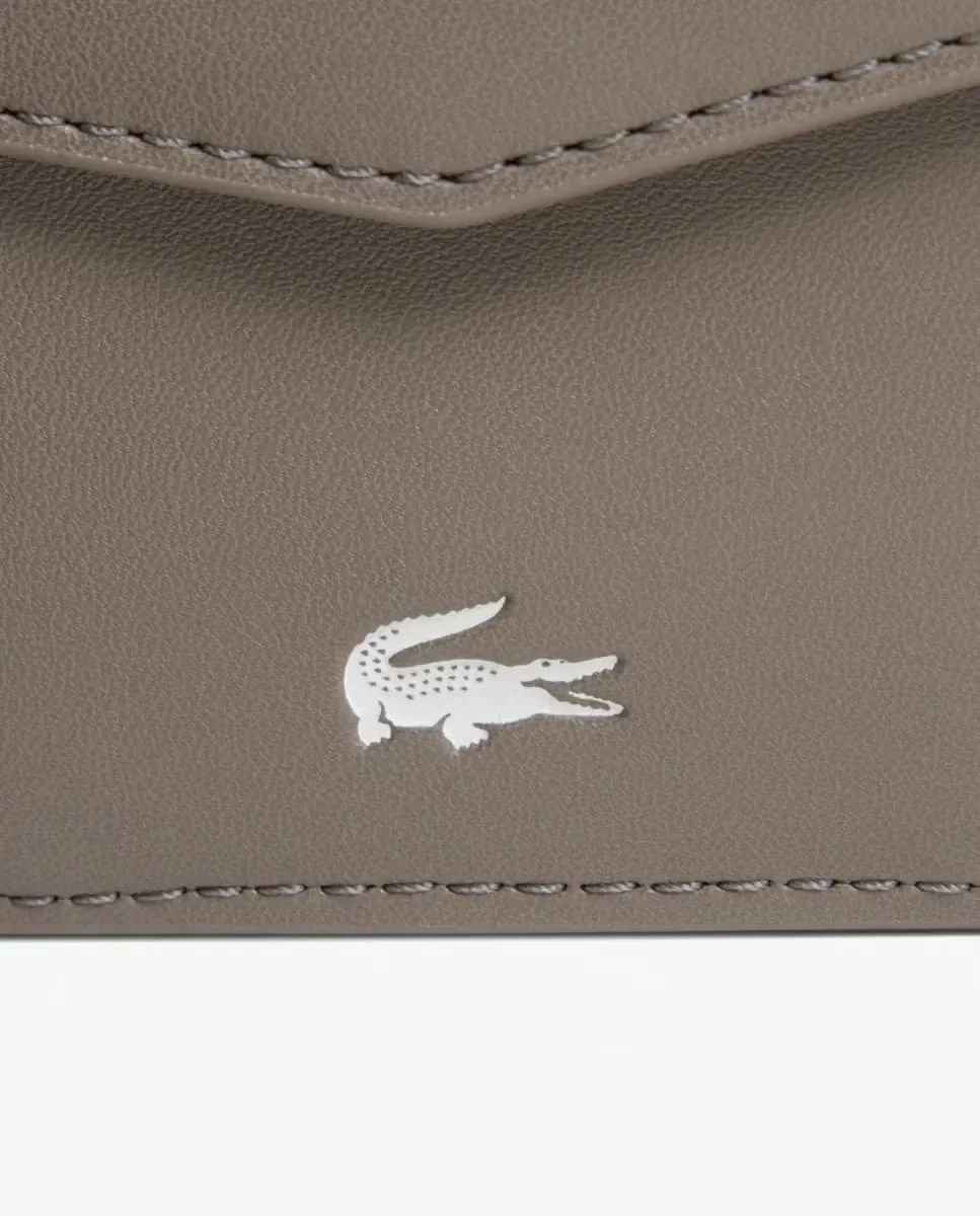 Мужской кожаный кошелек Ossian Lacoste, коричневый — фото 2