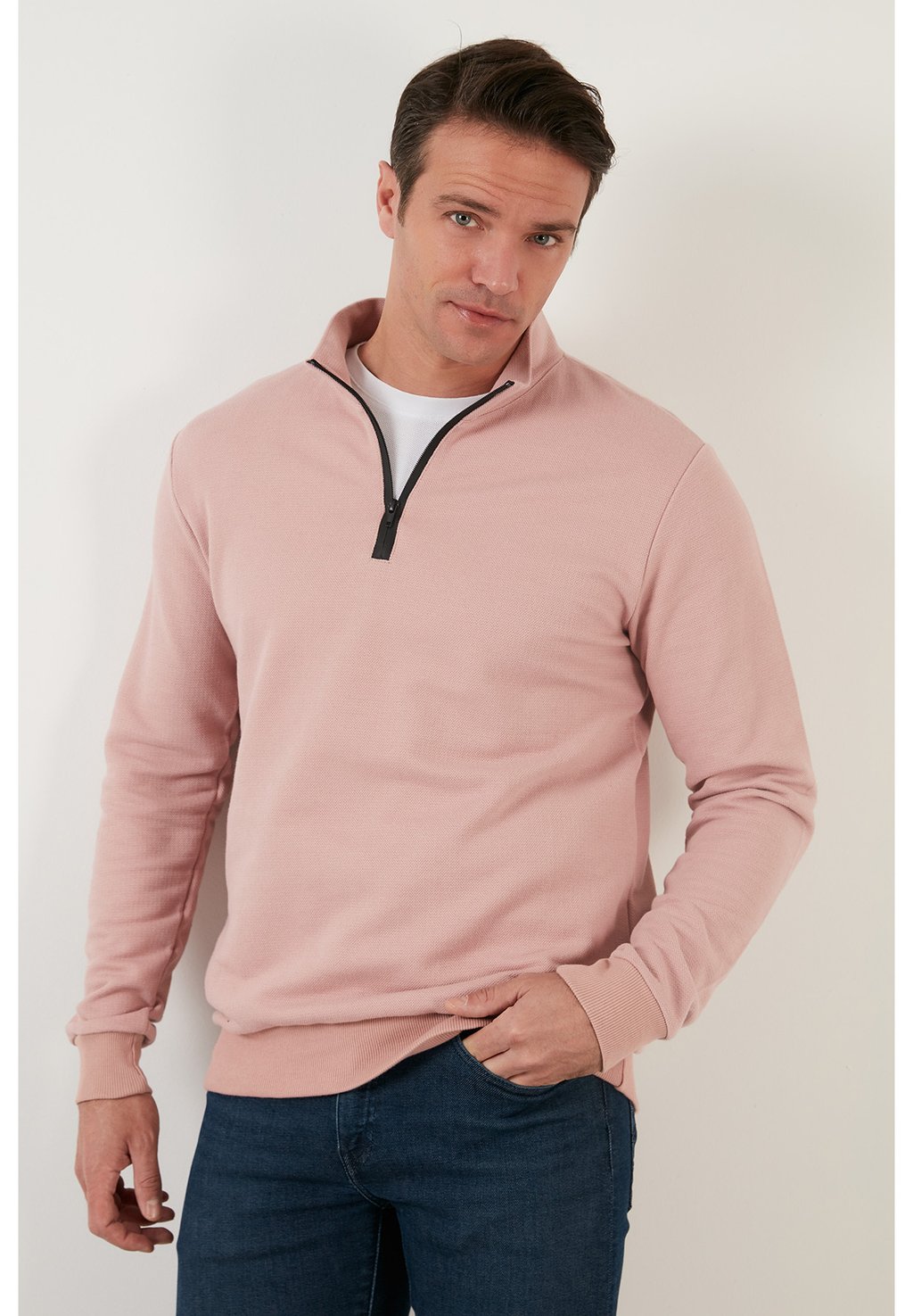 

Толстовка REGULAR FIT Buratti, цвет powder pink