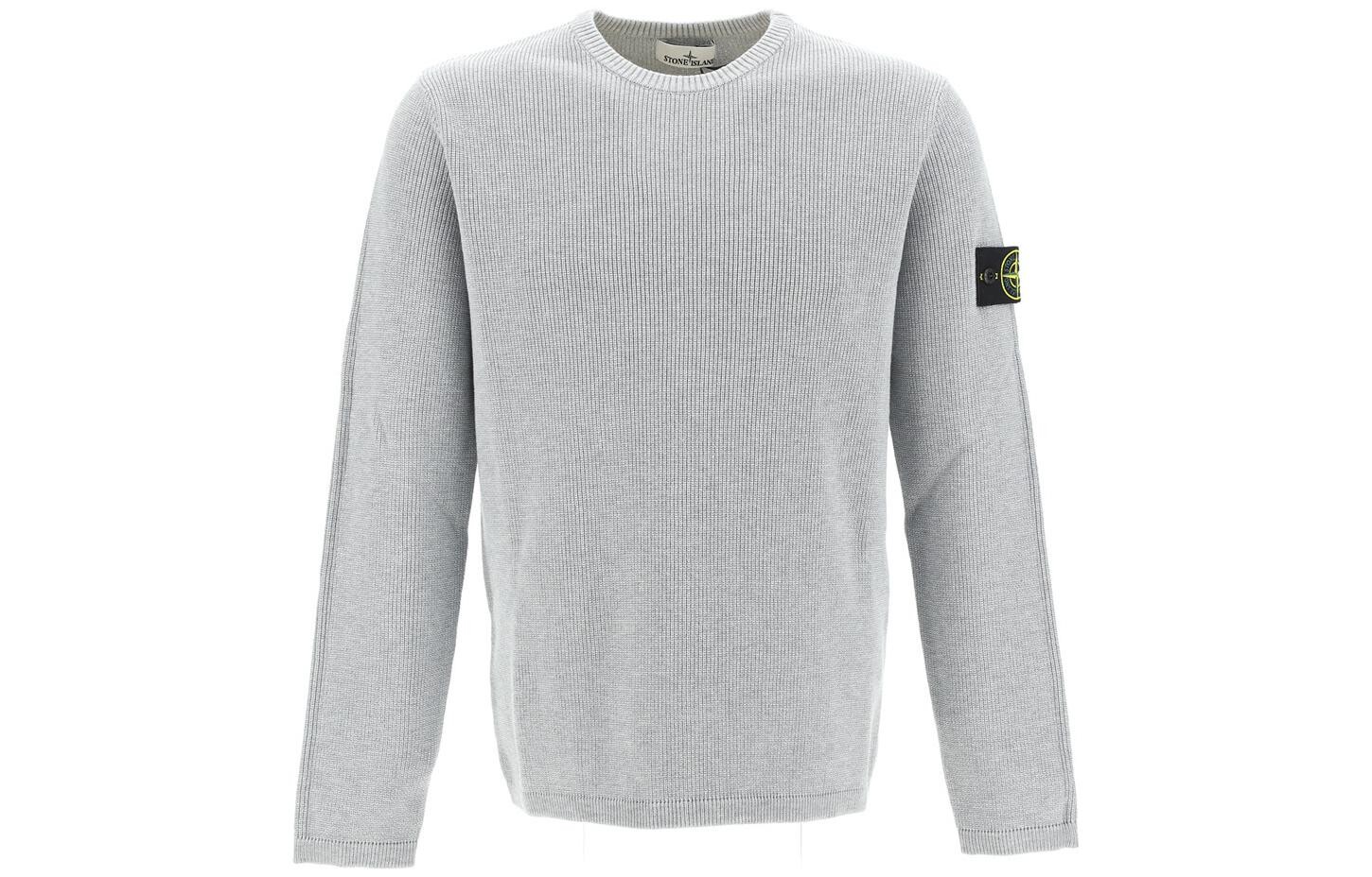 

Свитер мужской серый Stone Island, серый