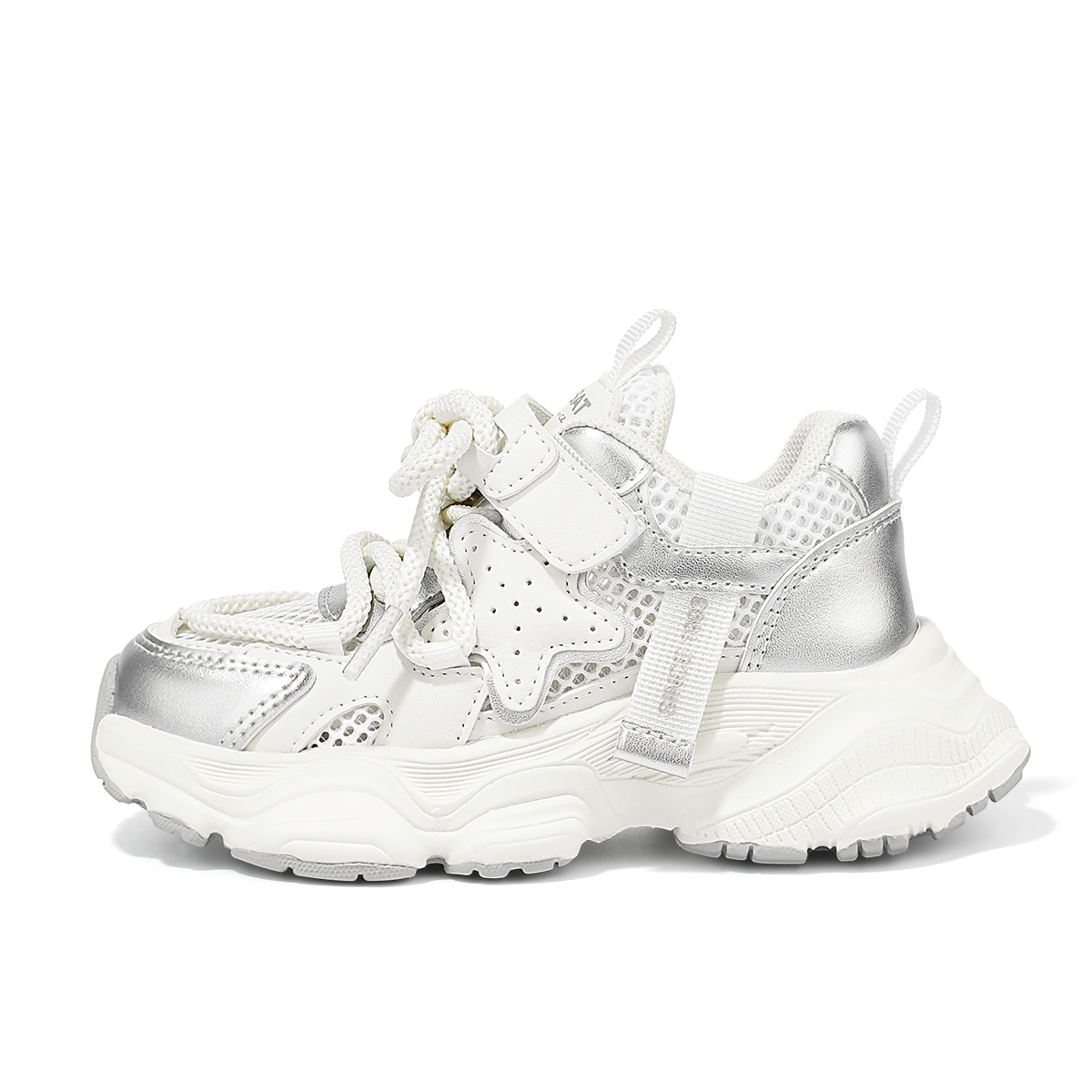 

Повседневная обувь для детей ST&SAT KIDS, бежевый/серебряный