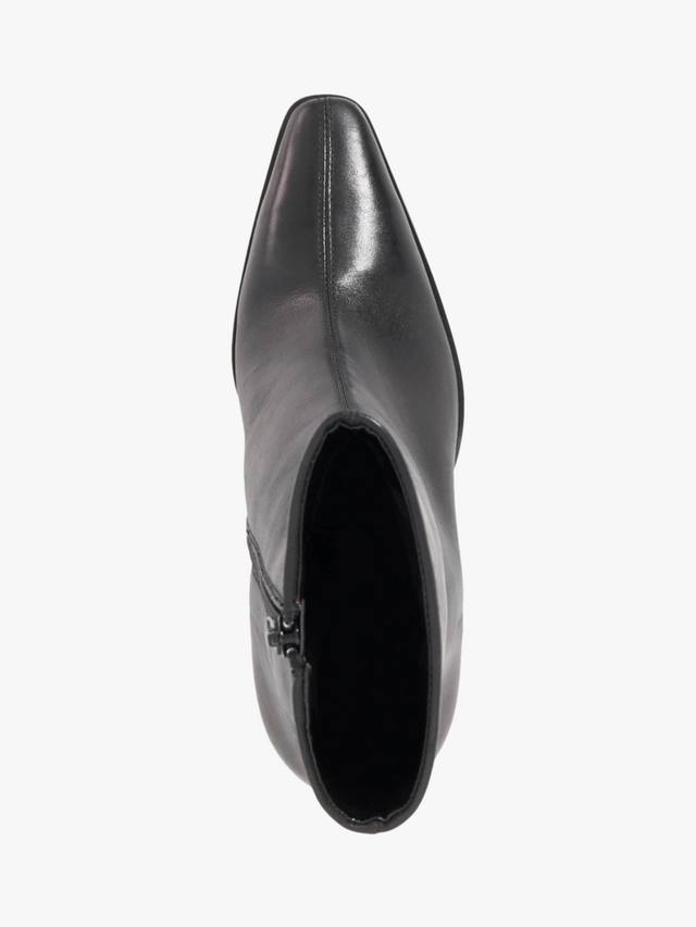 Patently Leather ботинки до щиколотки с квадратным носком и высоким квадратным каблуком Dune London, Black — фото 2