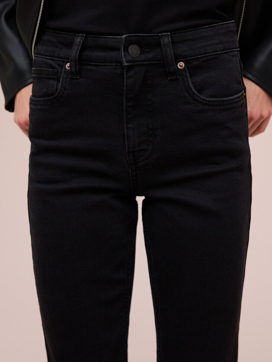 Джинсы Next Regular Jeans, черный — фото 4