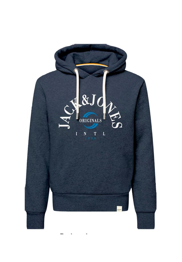 

Толстовка с капюшоном Hoodie Wonder Jack & Jones, синий