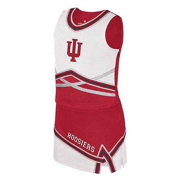 Детский двухкомплектный сет Indiana Hoosiers Lollipop Park Cheer для девочек Colosseum — фото 3