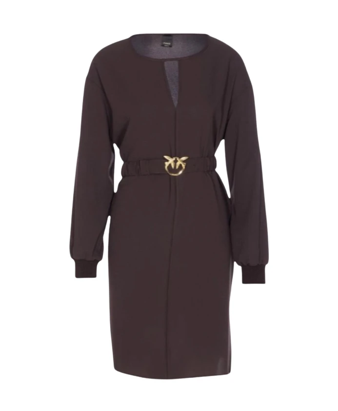 

Короткое платье Сфумато Pinko, коричневый