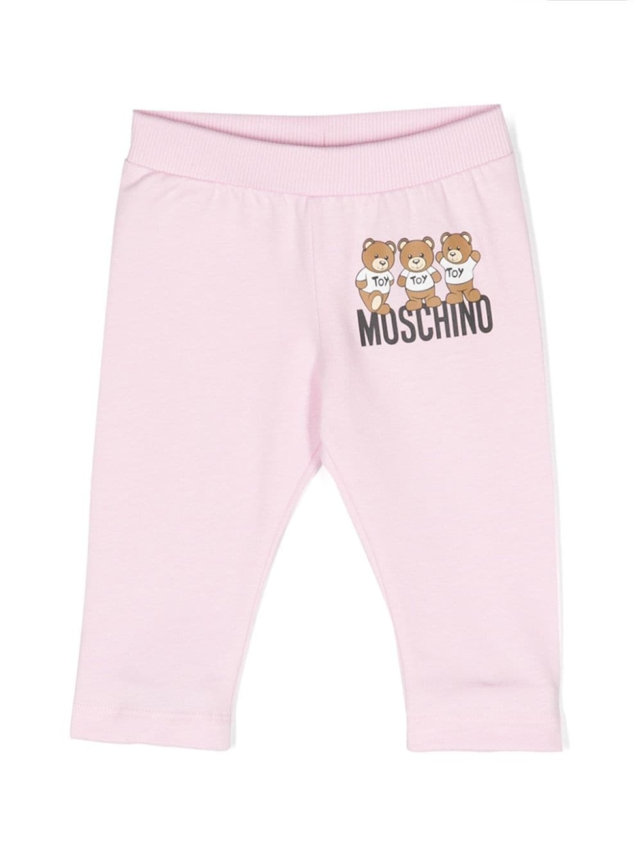 

Moschino Kids легинсы Teddy Bear, розовый