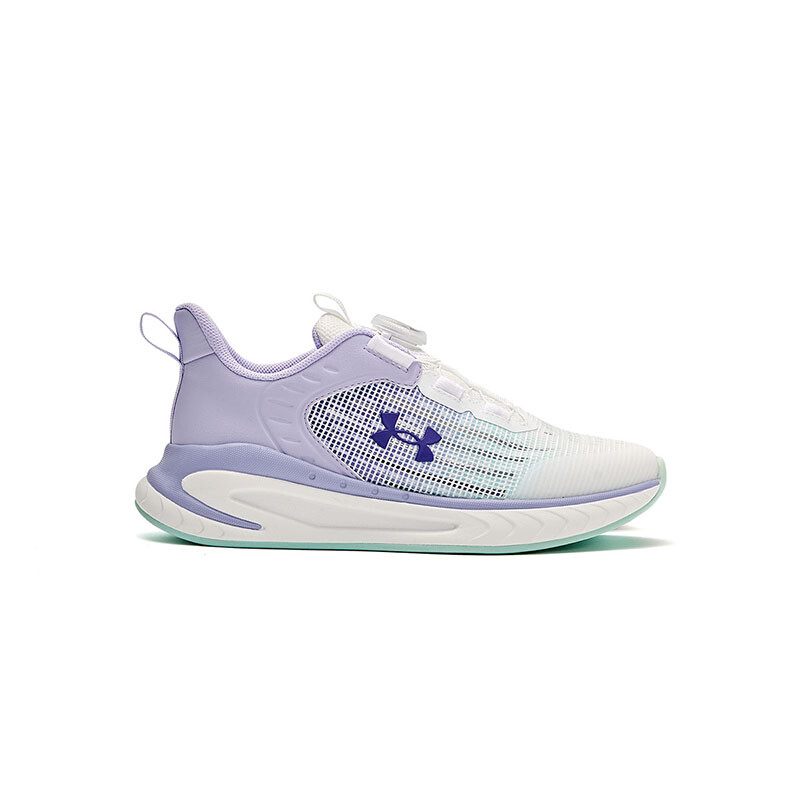Кроссовки детские детские Mid-top Under Armour, черный/синий — фото 2