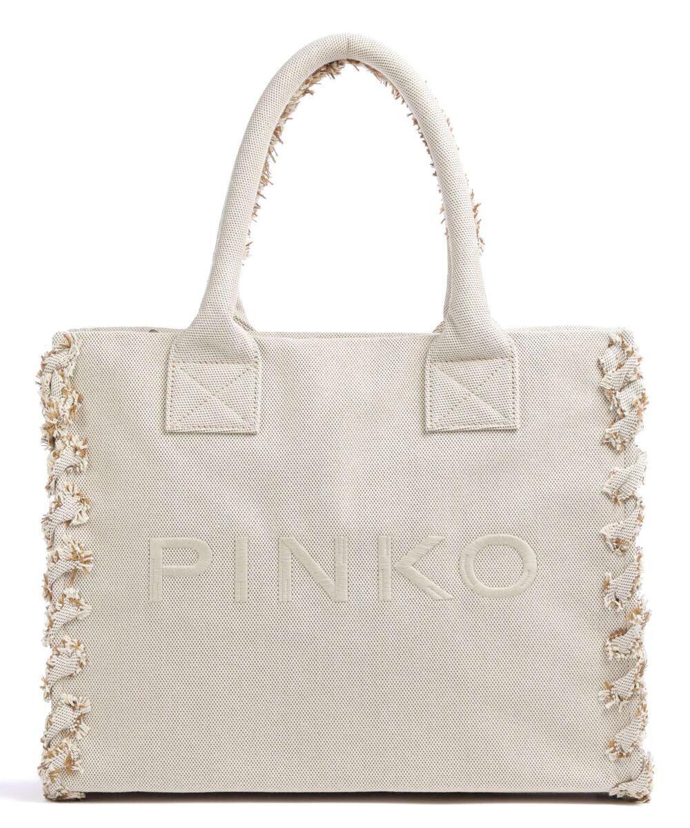 

Холст для пляжного шопинга Pinko, бежевый