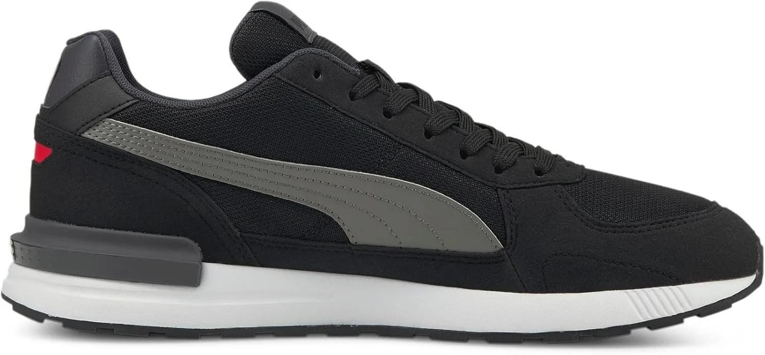 Кроссовки PUMA Graviton унисекс, белый/черный/серый — фото 2