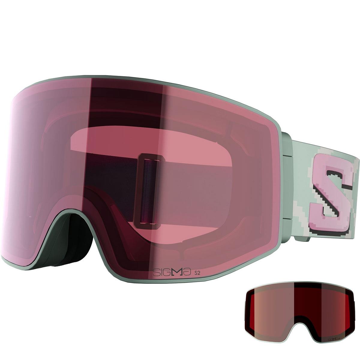 

Маска Sentry Prime Sigma Salomon, Iceberg Green Frame W/ Sigma Silver Pink + Gun Metal Lenses (L47893900)