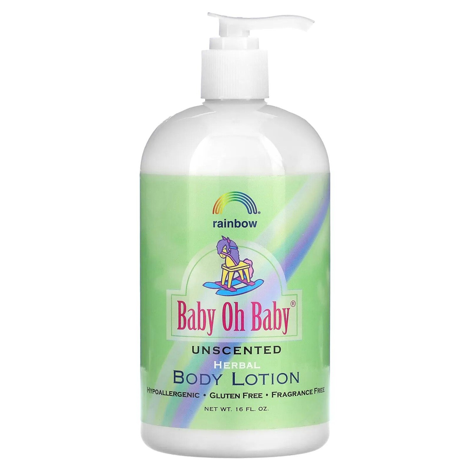 

Rainbow Research Baby Oh Baby лосьон для тела не содержит ароматизаторы 470 мл.
