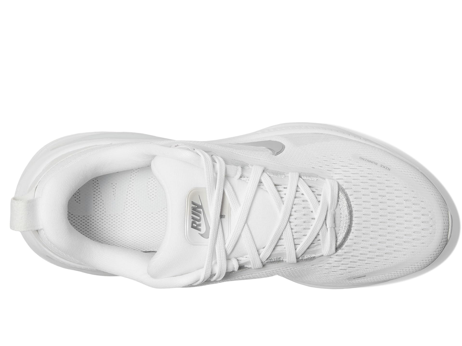 Кроссовки Nike Vomero 18, цвет White/Metallic Silver/Photon Dust — фото 2