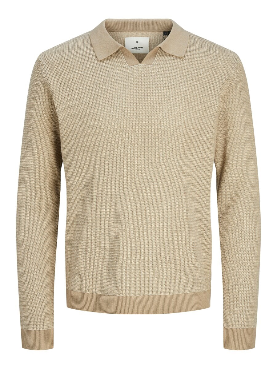

Свитер с v-образным вырезом JACK & JONES Sweater JPRBLABani, серо-коричневый