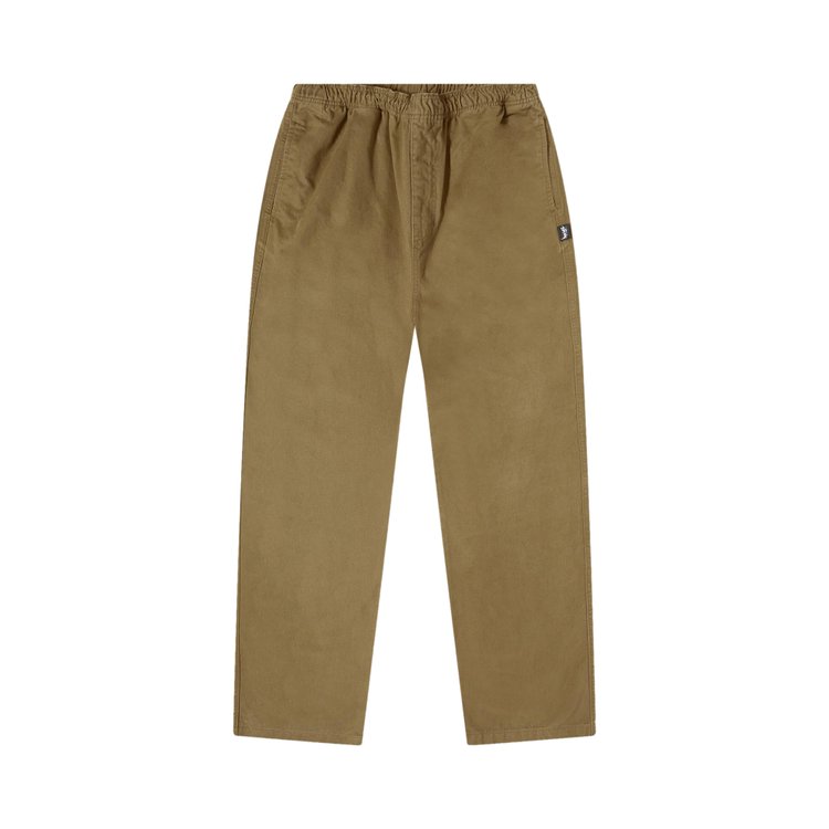 

Брюки Stussy Brushed Beach Pants, оливковый