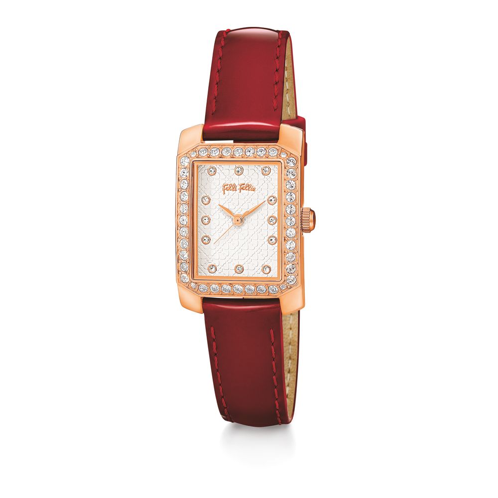 

Красные кожаные часы Dolci Follie