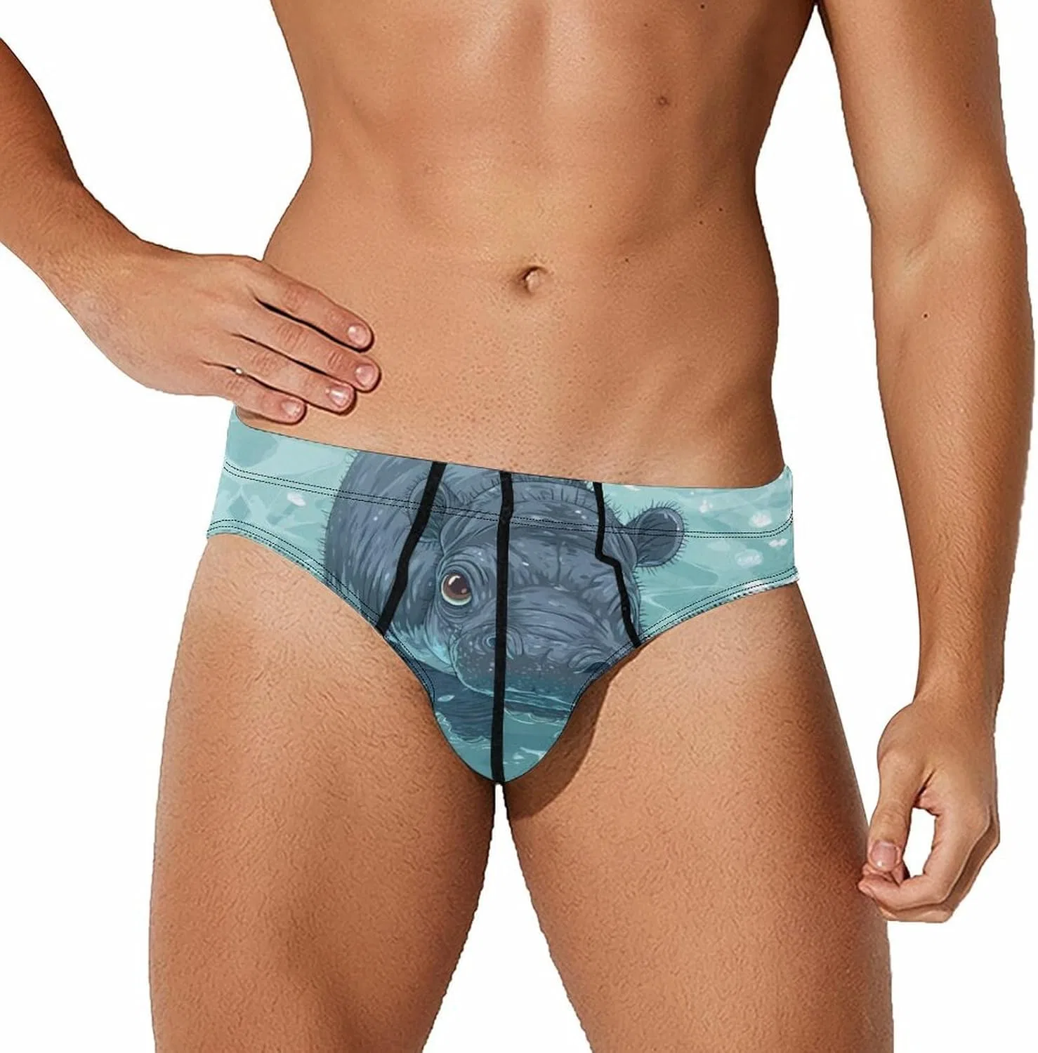 Брифы Stretch Panties Hippo in Water, Style