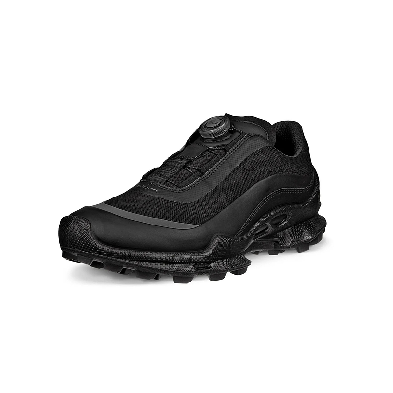 Ecco Коллекция SS26 BIOM C TRAIL: низкие повседневные кроссовки для мужчин, черный, износостойкие, с амортизацией — фото 3