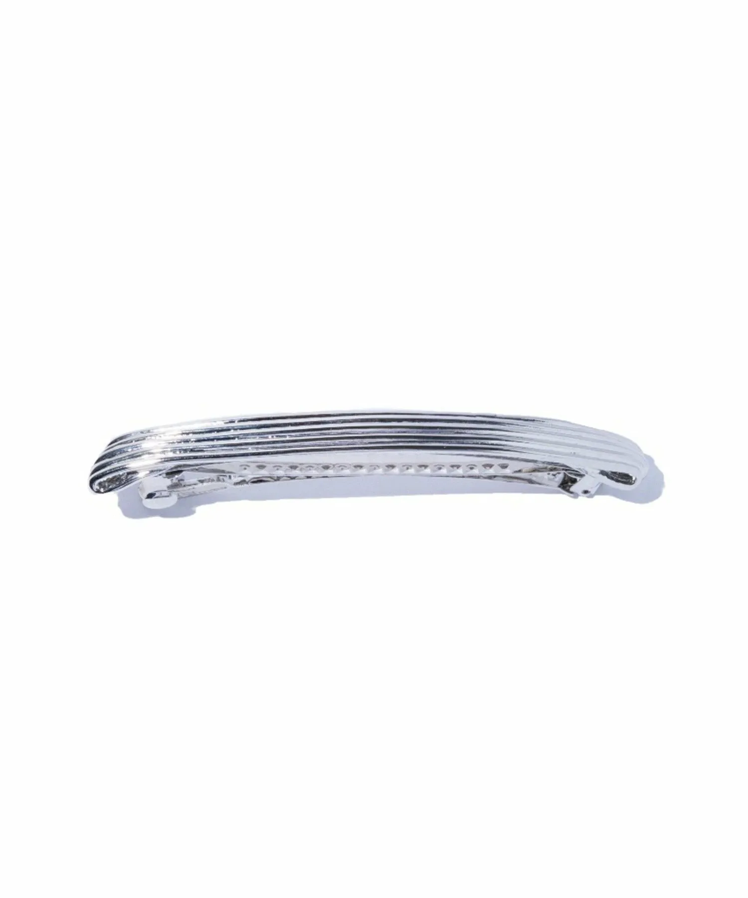 Заколка для волос /motion barrette/barrette/hair clip HB100 Iris47, SLV — фото 3