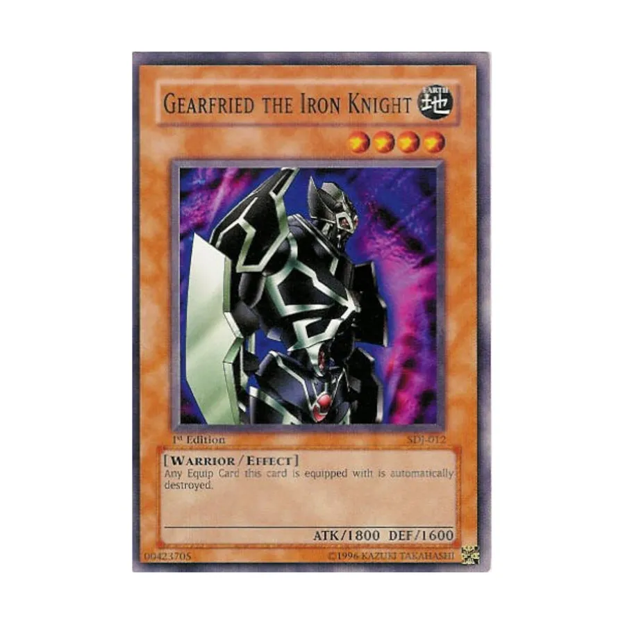 

CCG Гефрид Железный Рыцарь (Обычный), Yu-Gi-Oh - Structure Deck - Joey - Singles