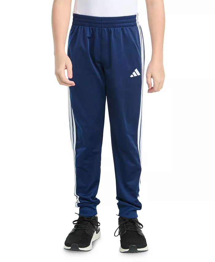 

Брюки-джоггеры Big Boys с эластичным поясом Essential 3-Stripe adidas, черный