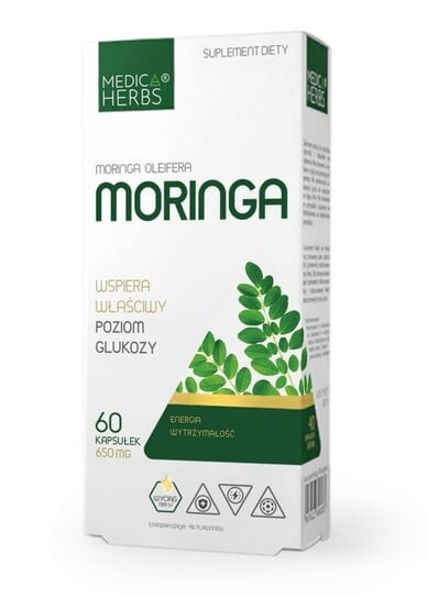 

Moringa oleifera 650 мг Medica Herbs УРОВЕНЬ ГЛЮКОЗЫ, 60 капсул