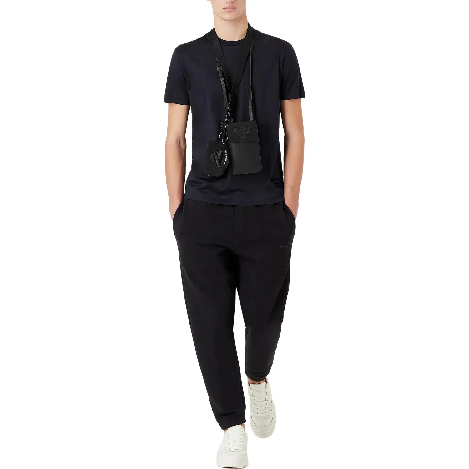 Футболка мужская Marine Blue EMPORIO ARMANI — фото 3