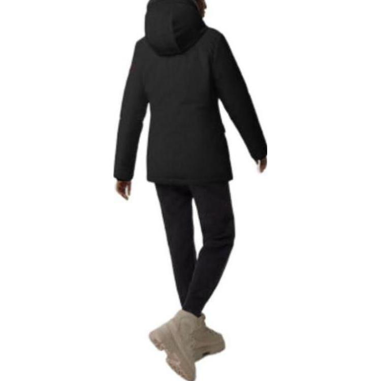 Футболка FW22 Пуховая куртка женская черная Canada Goose — фото 4