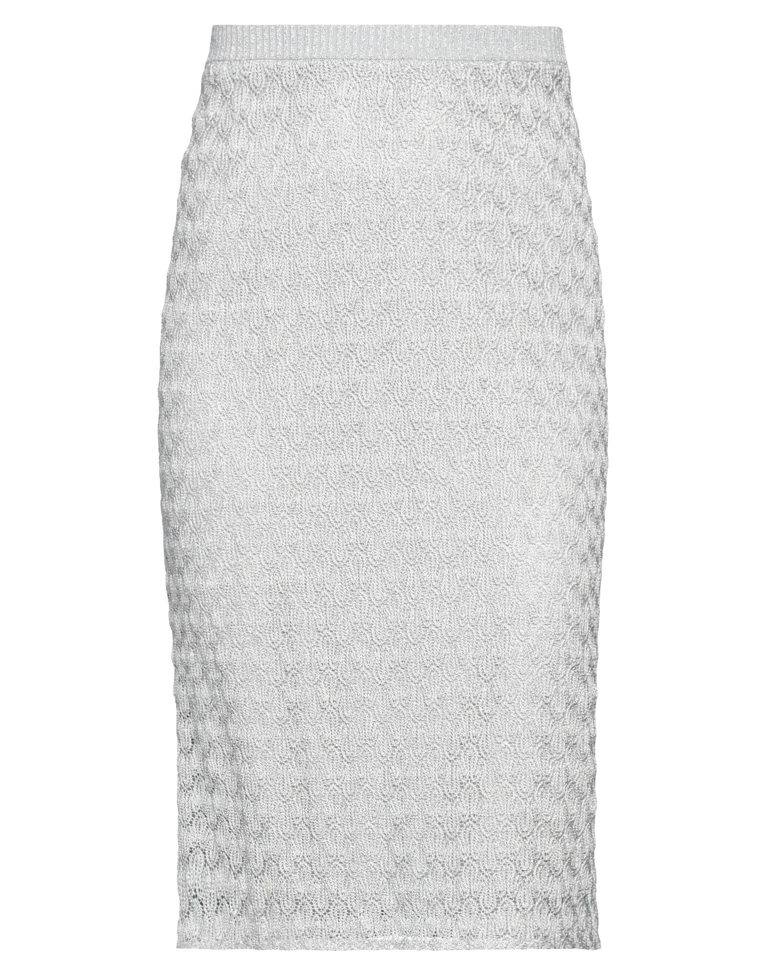 

Юбка миди Missoni, светло-серый