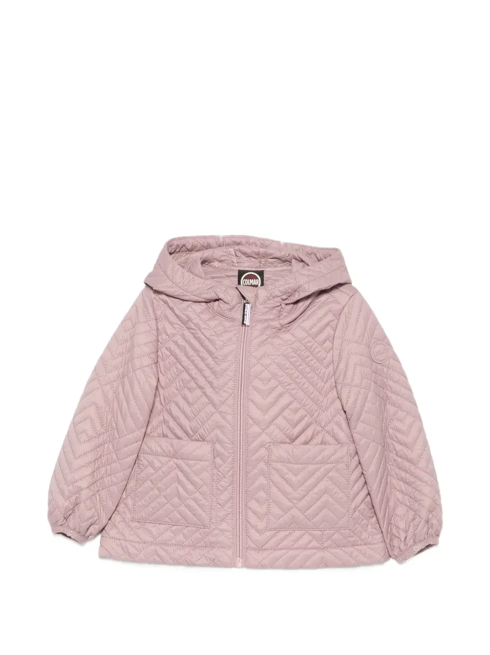 Стеганая куртка с капюшоном Colmar Kids, розовый
