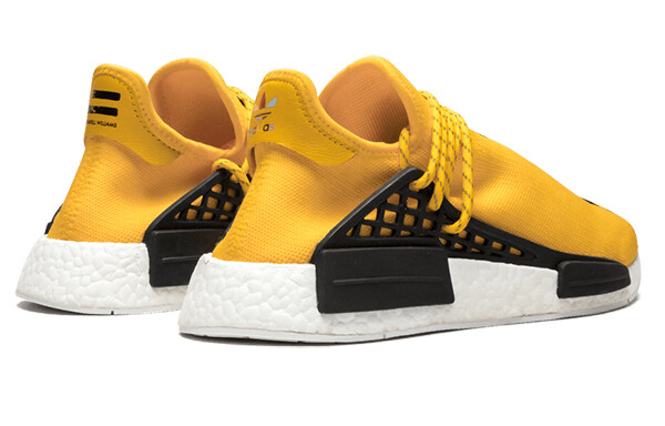 Кроссовки Adidas Originals Pharrell Hu Lifestyle Unisex BB0619, желтый — фото 3