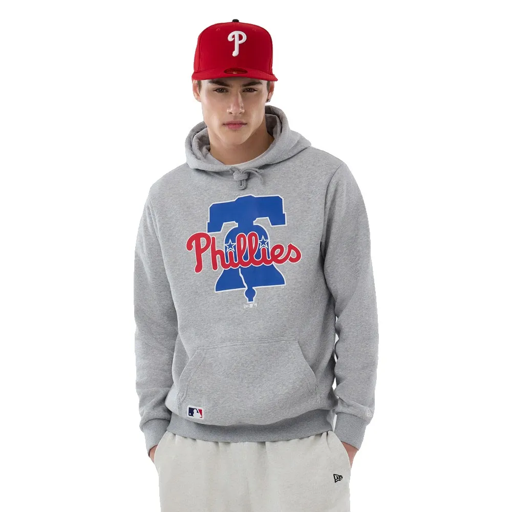 

Худи New Era MLB Regular Philladelphia Phillies, серый
