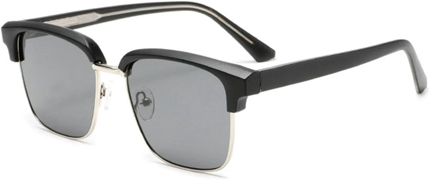 

Хелена Ретро Модные Квадратные Солнцезащитные Очки для женщин и мужчин Квадратная Полуоправа Солнцезащитные Очки с градиентом Классические Прямоугольные helena, C1