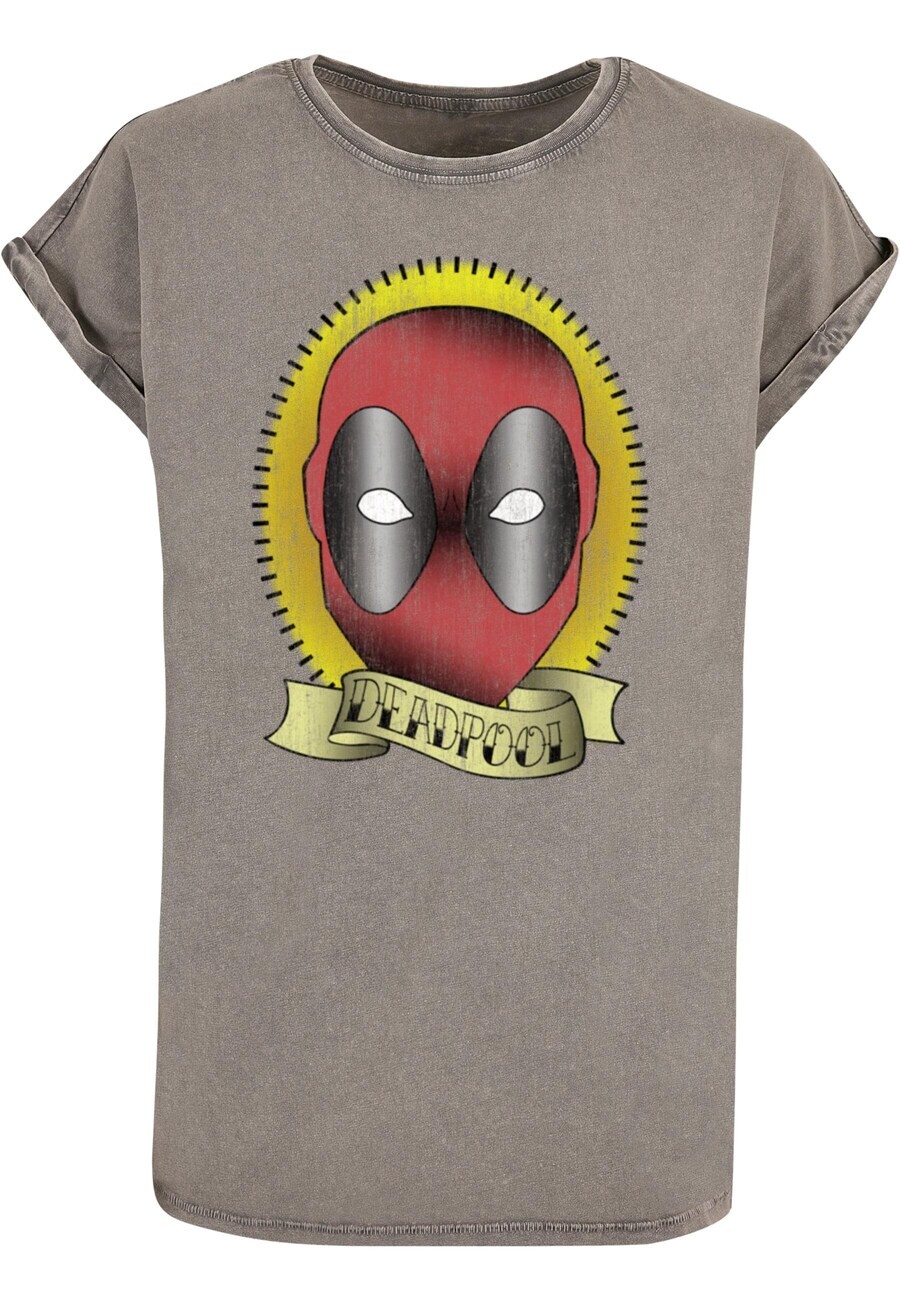 

Футболка ABSOLUTE CULT Shirt Deadpool - Tattoo, цвет taupe/dark grey