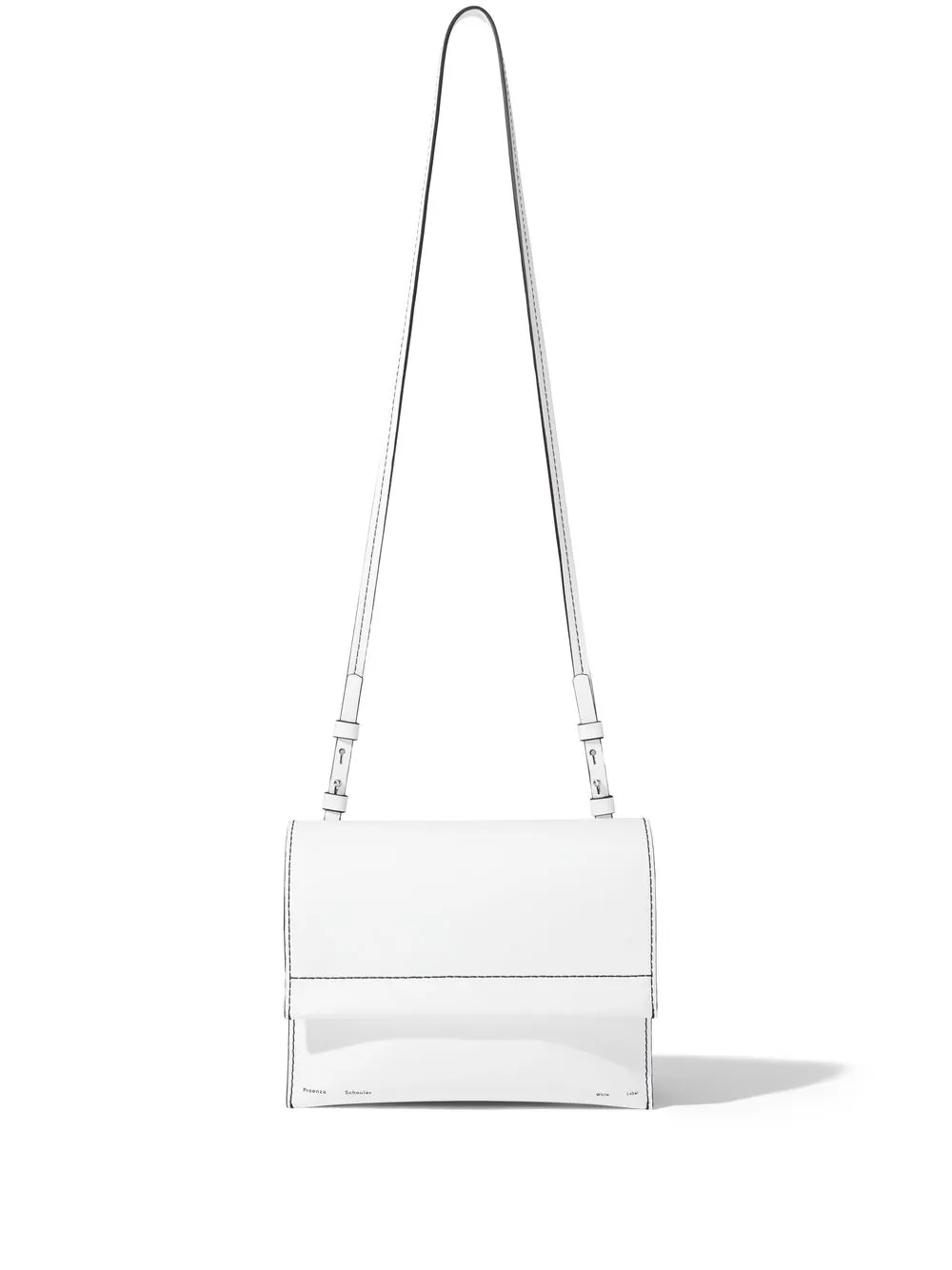 

Сумка Accordion с клапаном Proenza Schouler White Label, белый