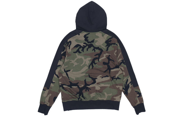 Толстовка Air Jordan Jumpman Hoodies Classics Camo 'Olive green', зеленый — фото 2