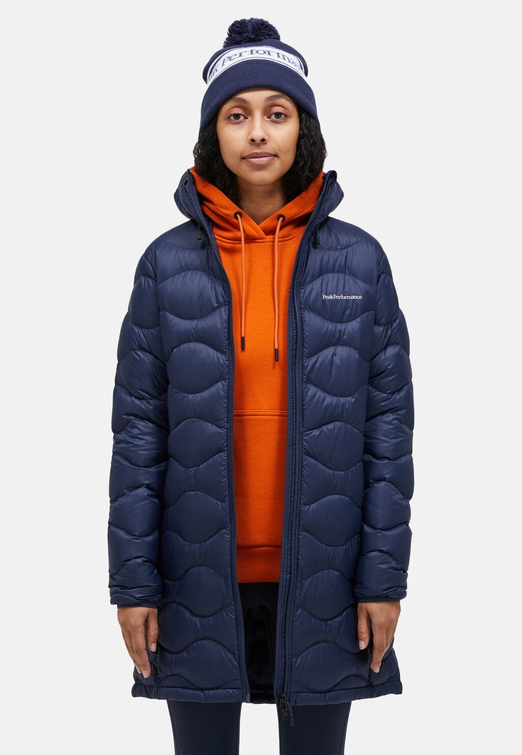 

Пуховик Helium Peak Performance, синий