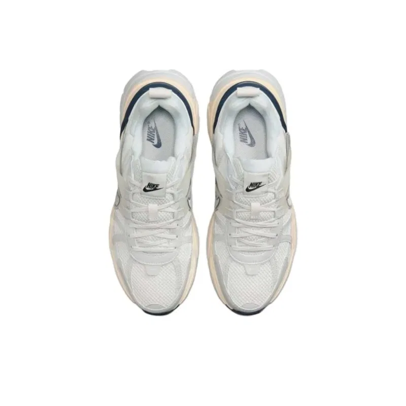 Детские повседневные кроссовки унисекс Nike, Light Silver Gray/Light Silver Gray/White Gold/Ice Guava/Lightning Blue/Mountain White — фото 4