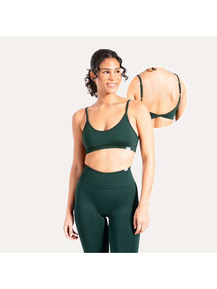 

SMILODOX Спортивный бюстгальтер Layne цвета бензина