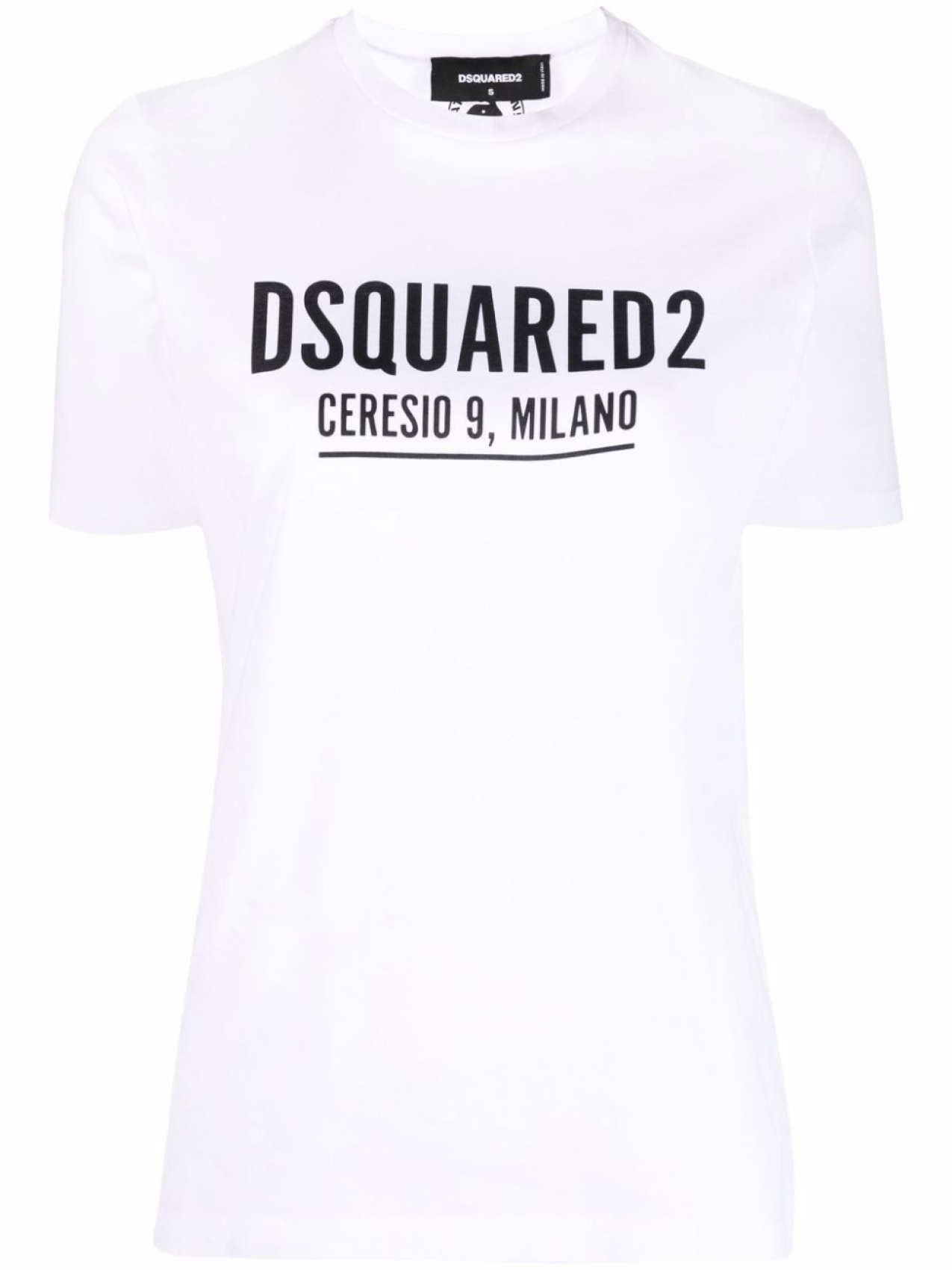 

DSQUARED2 футболка с логотипом, белый