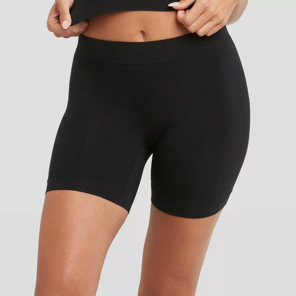 

Женские бесшовные разглаживающие шорты Maidenform M MST003, цвет Black